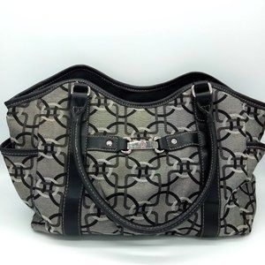 Treviso Black & Gray Shoulder Bag